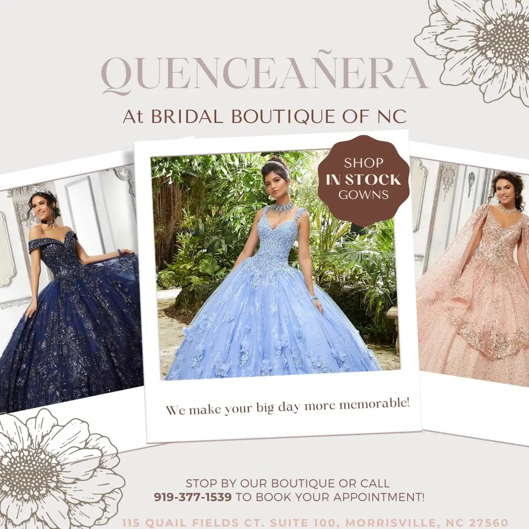 Quinceañera at Bridal Boutique of North Carolina