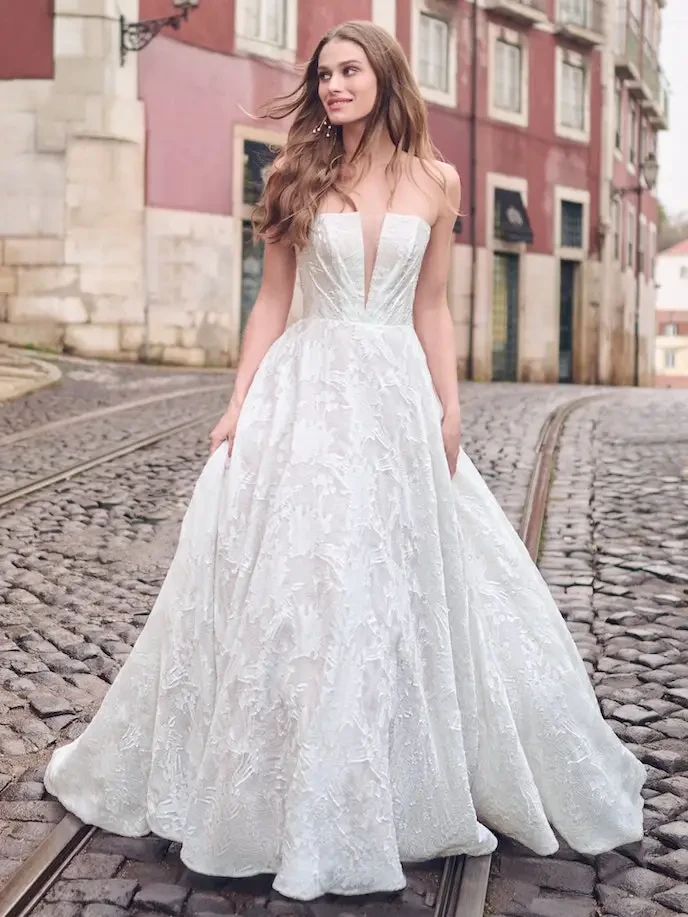 dark wedding dresses A-Line Tulle Open Back Black Gothic Wedding Dresses COCOMELODY CW2338, 45 Days / Black / US10-UK12-EUR40 main image 0